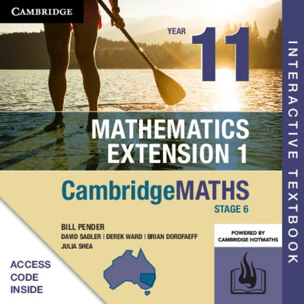 Cambridge Maths Stage 6 NSW Extension 1 Year 11 Digital (Card) by Bill Pender, 9781108579087