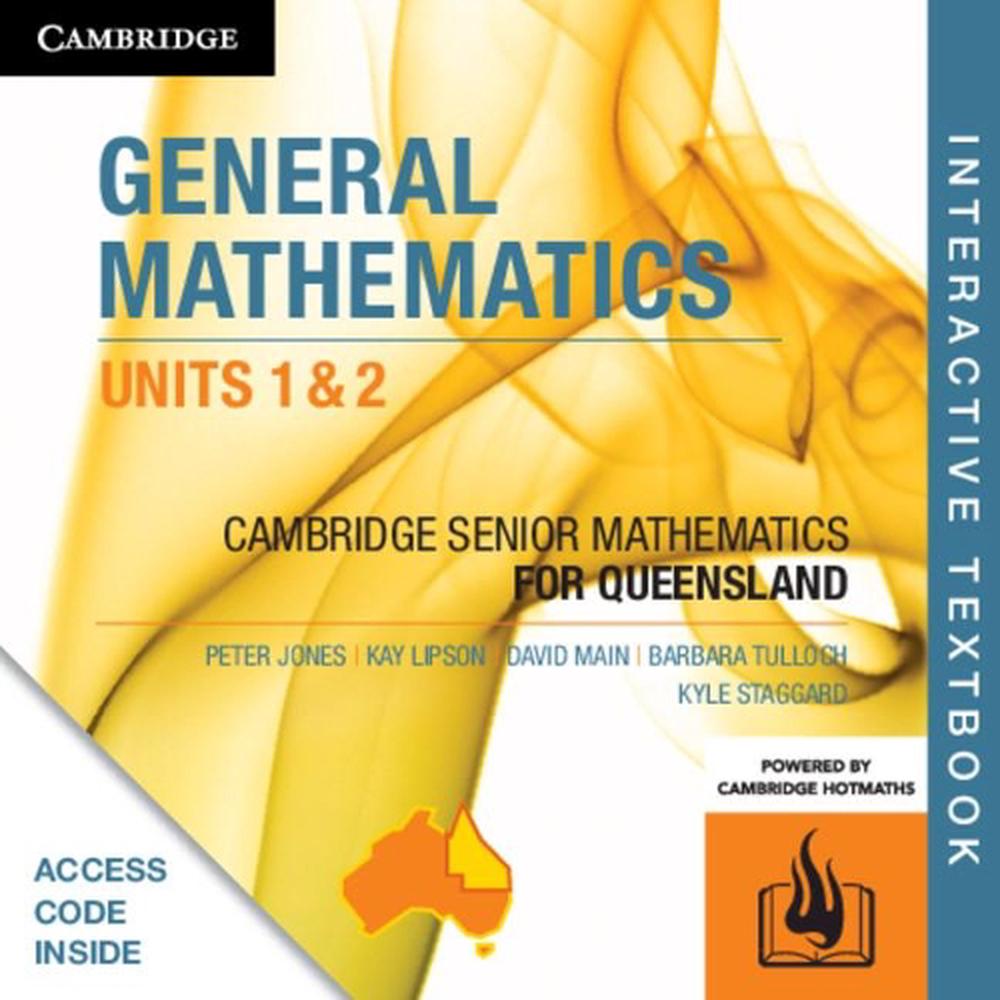 Csm Qld General Mathematics Units 1 And 2 Digital Card By Peter Jones