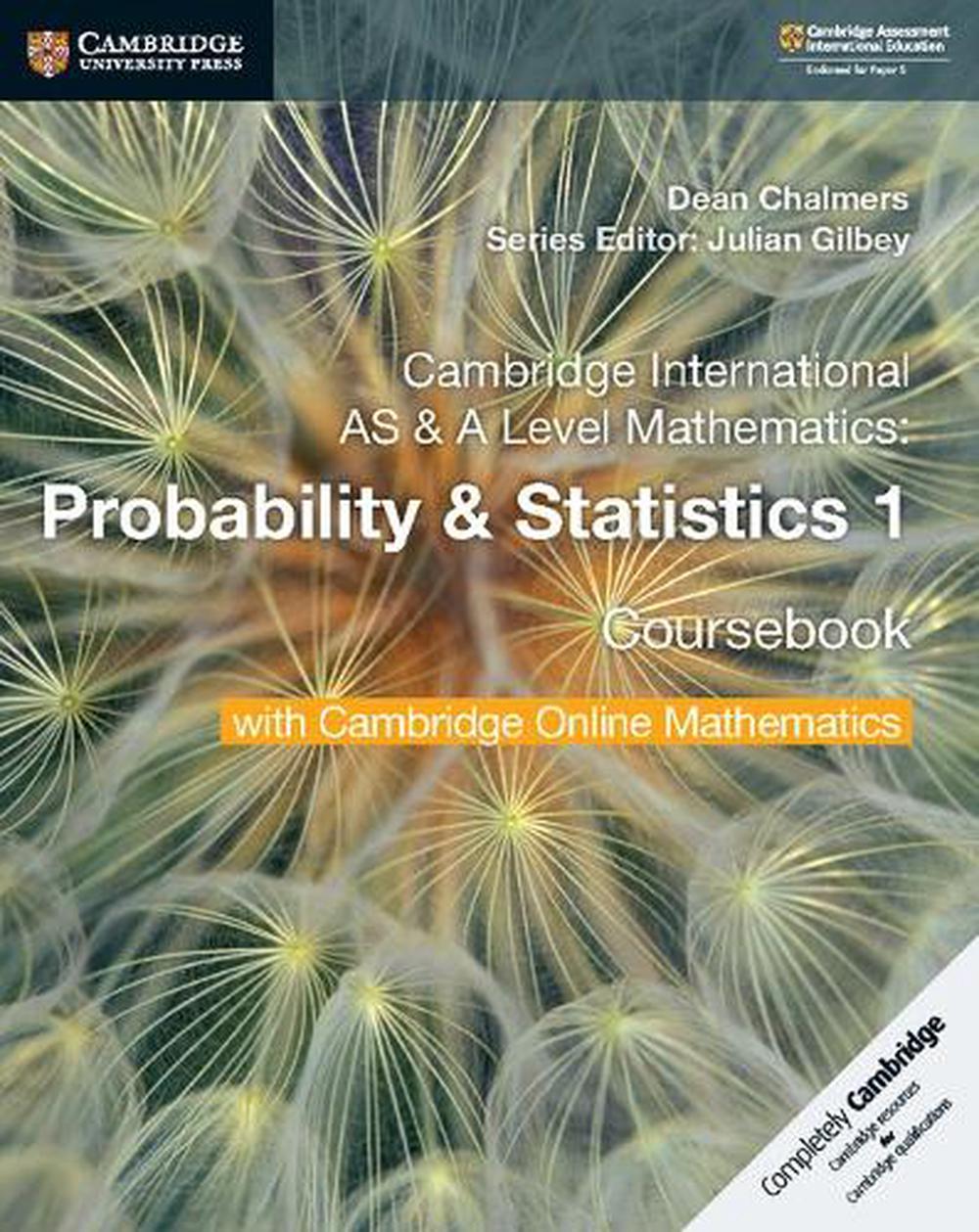 Cambridge International AS & A Level Mathematics Probability & Statistics 1 Coursebook with Cambridge Online Mathematics (2 Years), 9781108610827