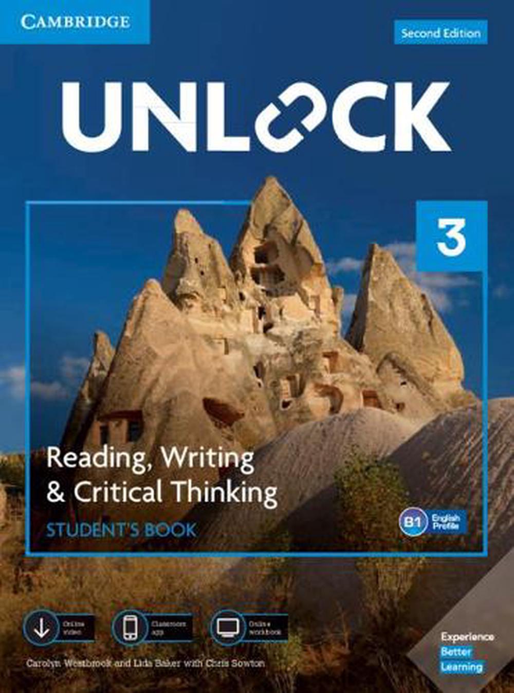 The　Westbrook,　Online　and　Reading,　Writing,　Downloadable　Mob　9781108686013　at　by　Carolyn　Level　Merchandise,　App　online　Thinking　Video　Buy　Student's　Workbook　Book　Critical　W/　Book,　Unlock　Nile