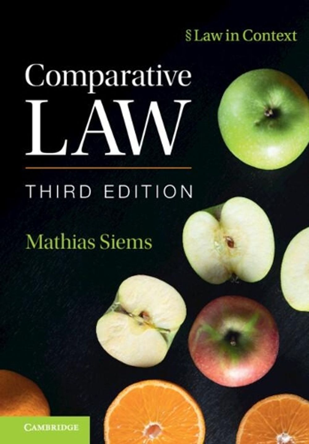 Comparative Law by Mathias Siems - ISBN: 9781108744058