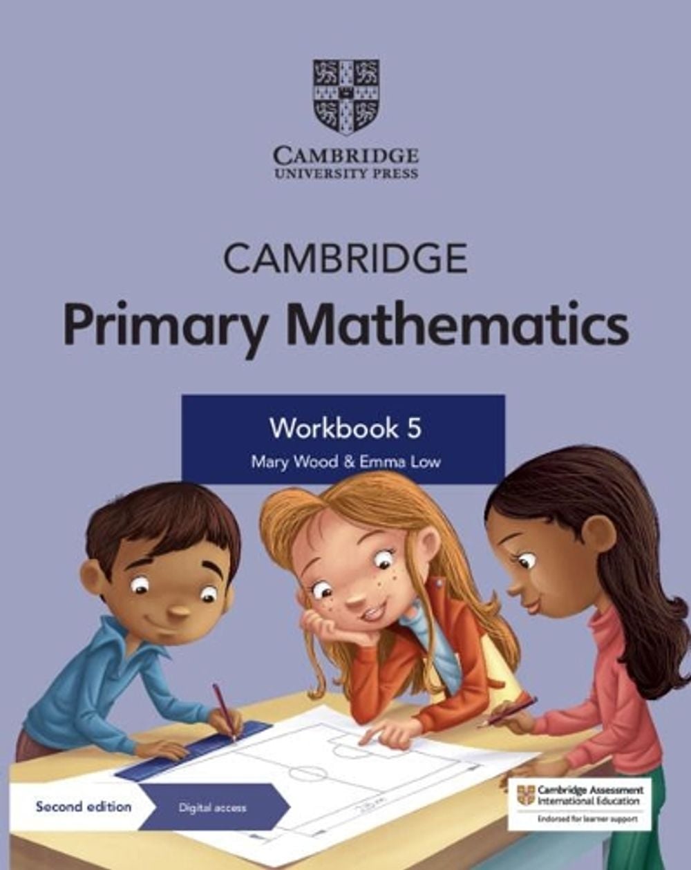 Cambridge Primary Mathematics Workbook 5 with Digital Access (1 Year), 2nd Edition by Emma Low - ISBN: 9781108746311