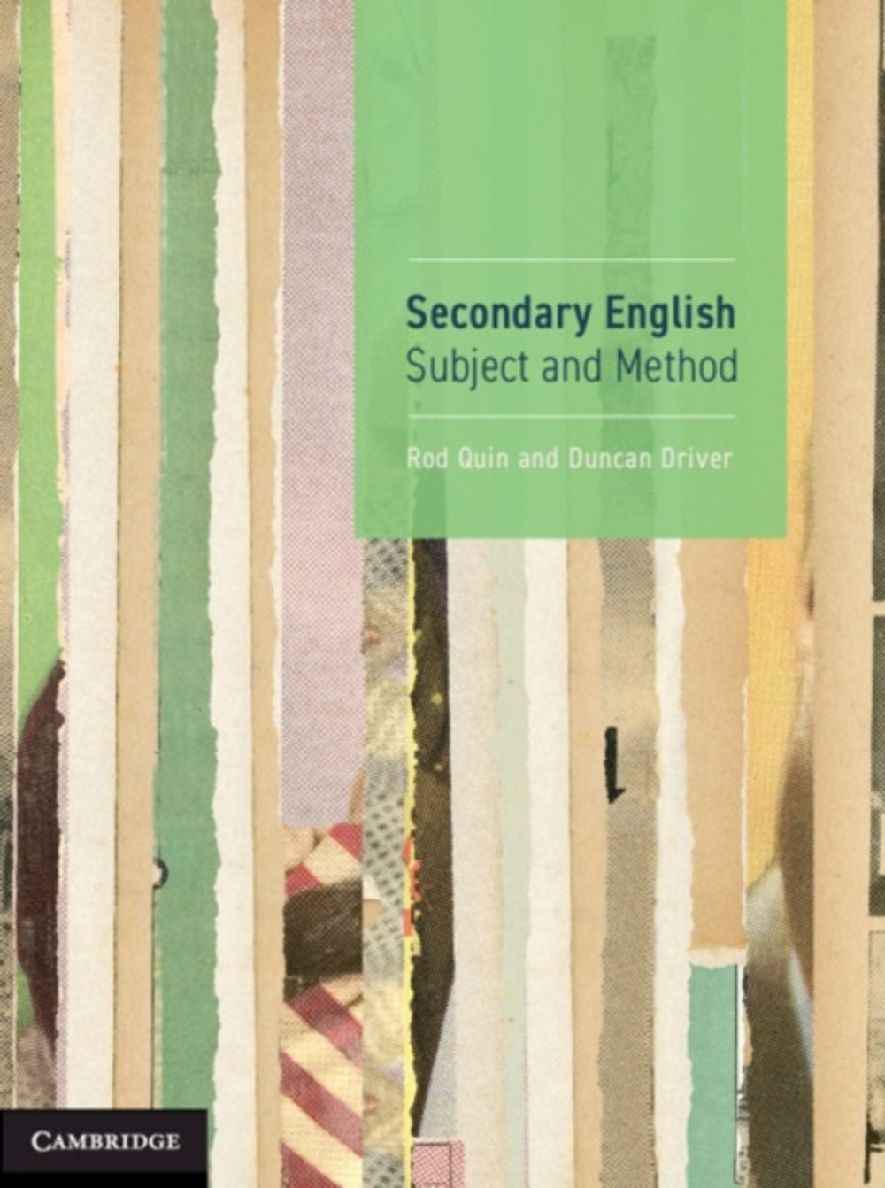 Secondary English, 1st Edition by Rod Quin - ISBN: 9781108746939