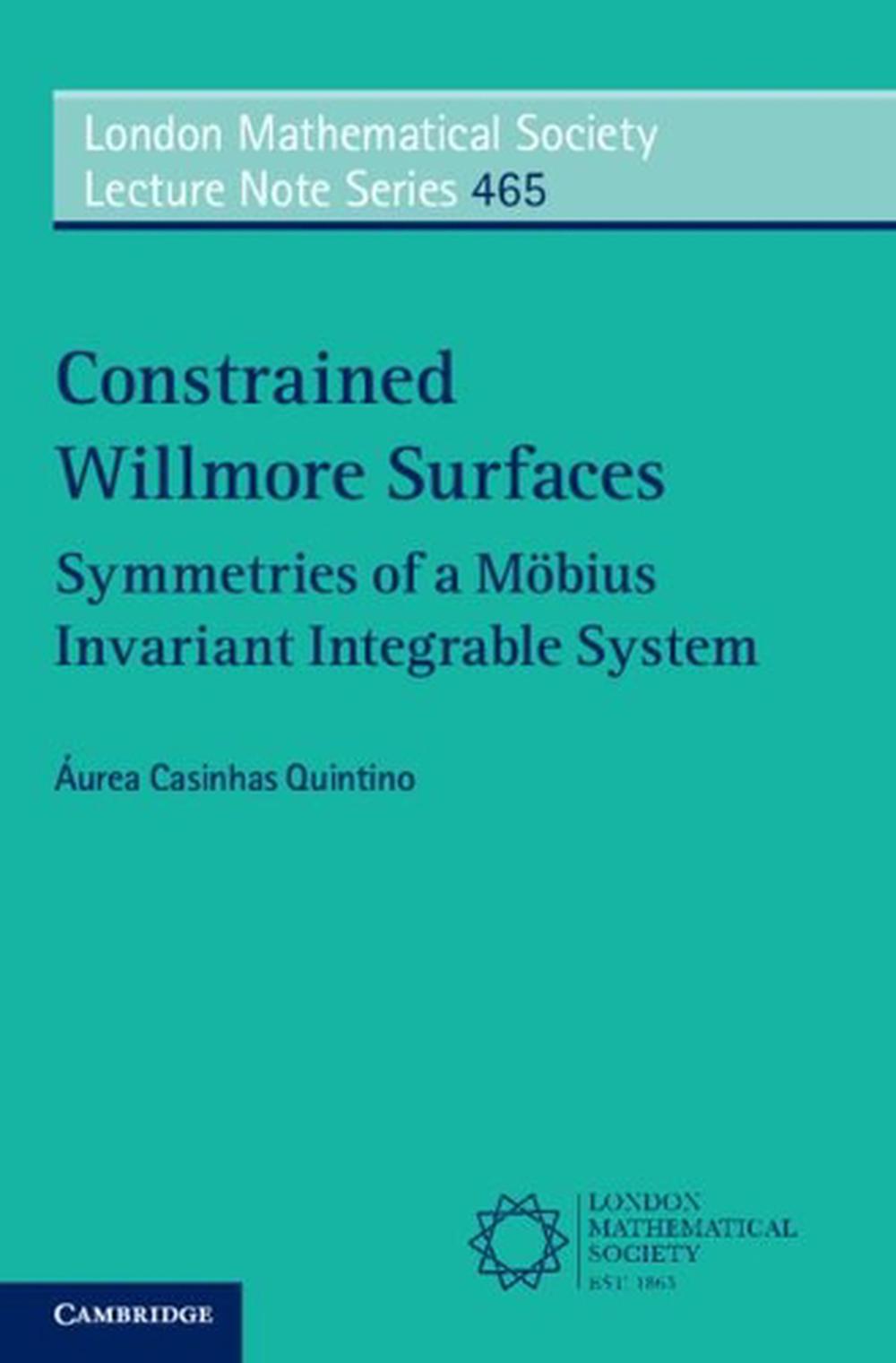 Constrained Willmore Surfaces, 9781108794428