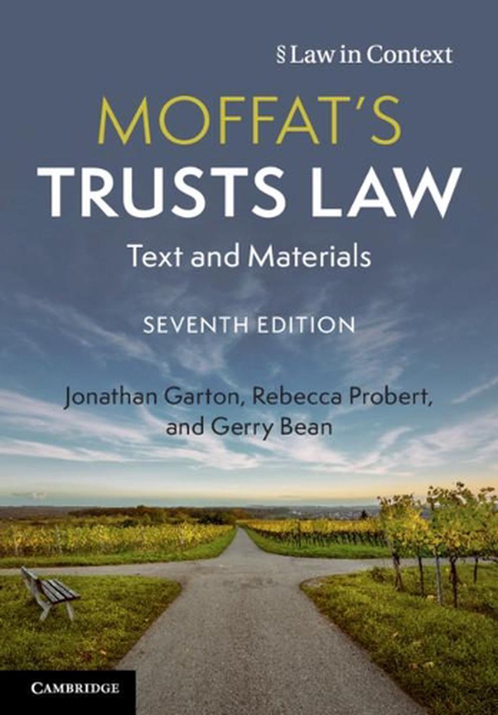 Moffat's Trusts Law, 9781108796446