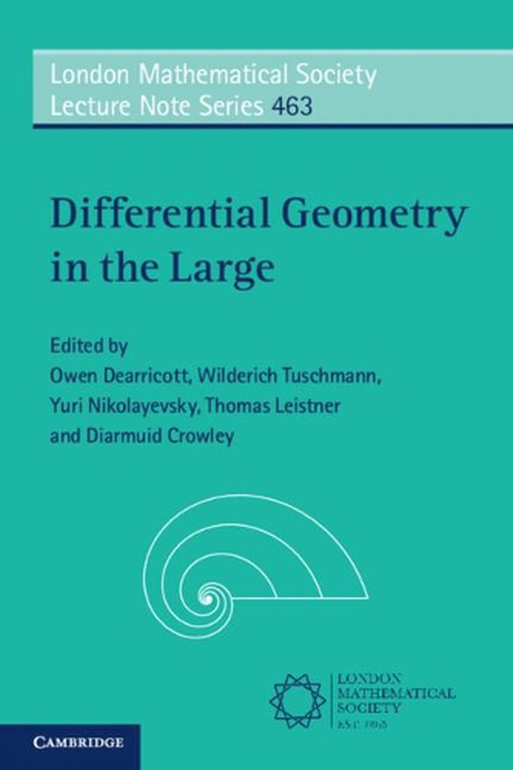 Differential Geometry in the Large, 9781108812818