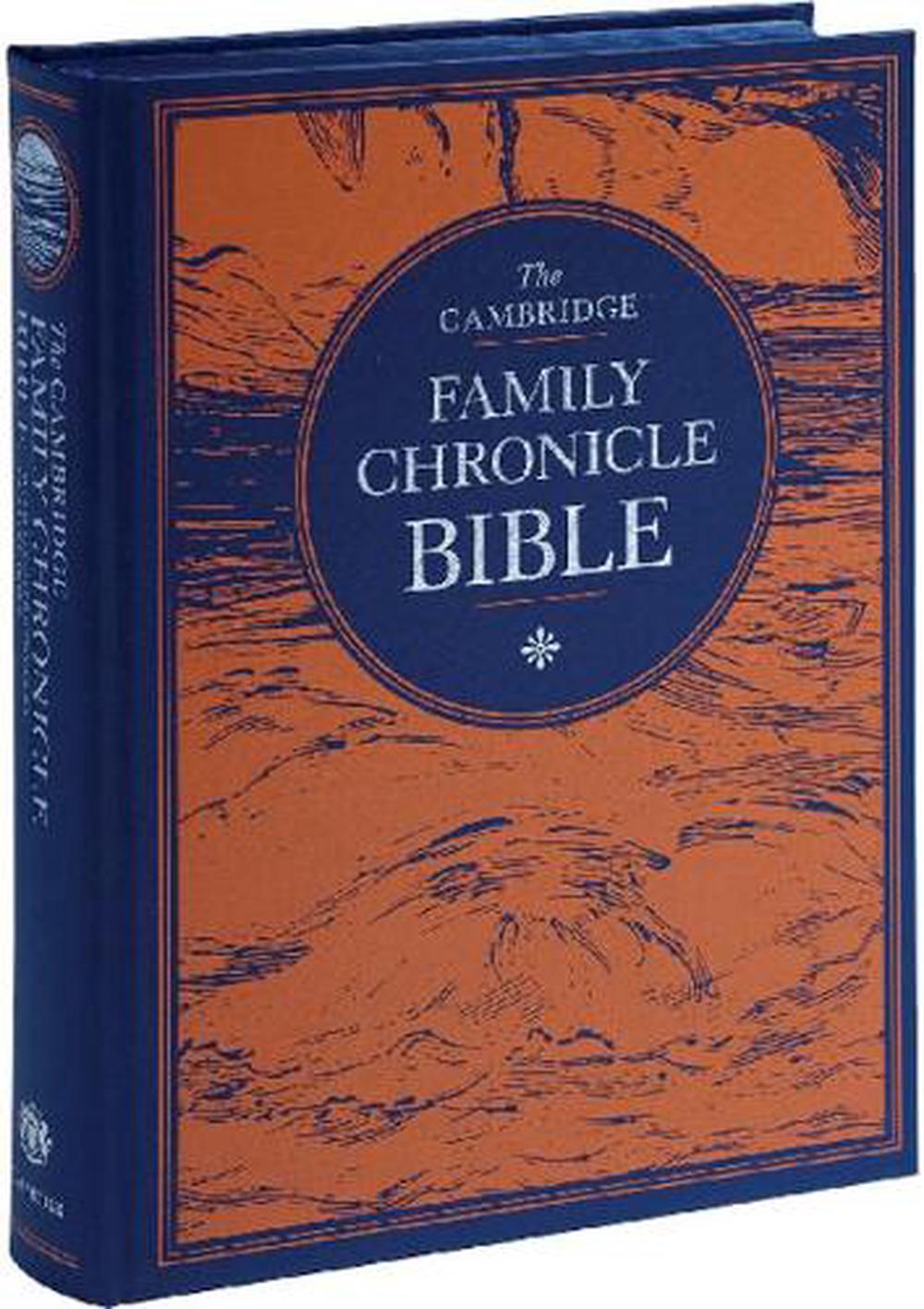 Cambridge KJV Family Chronicle Bible, Blue HB Cloth over Boards, 9781108826822