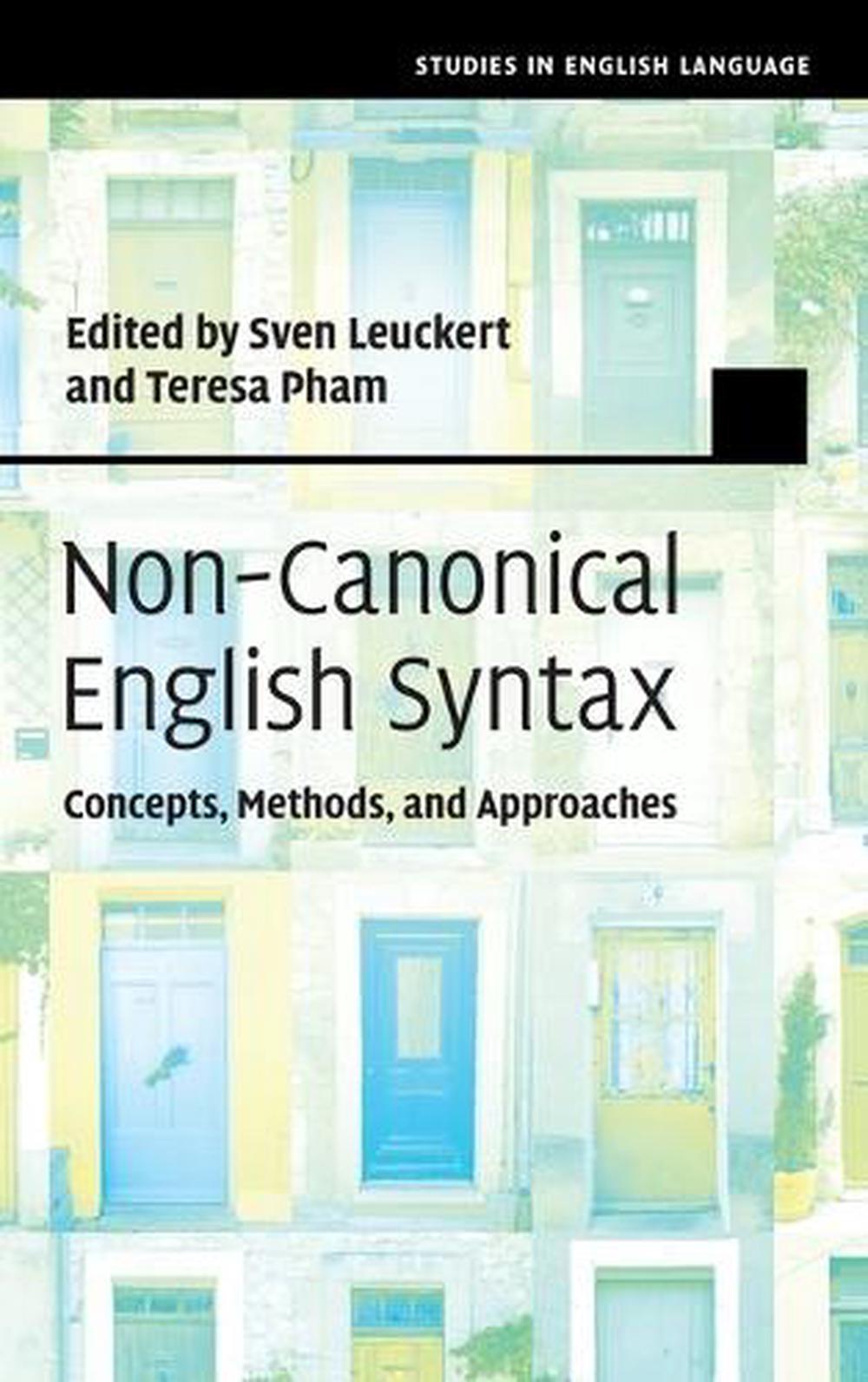 Non-Canonical English Syntax, 9781108836128