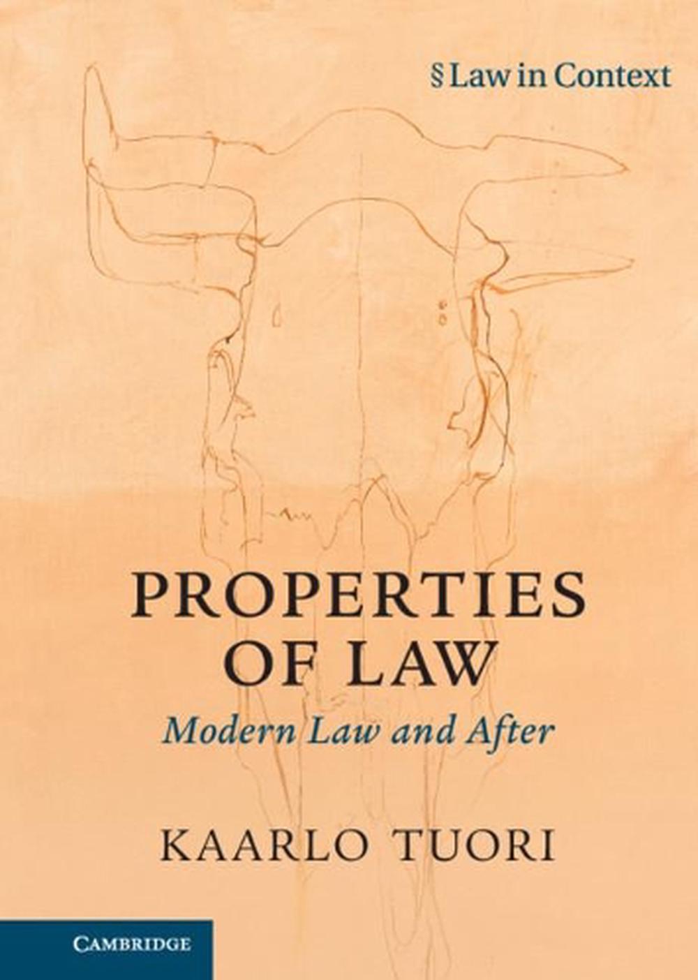 Properties of Law by Kaarlo Tuori, Hardcover, 9781108844727 Buy
