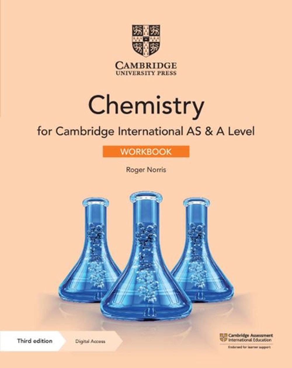 Cambridge International AS & A Level Chemistry Workbook with Digital Access (2 Years), 9781108859059