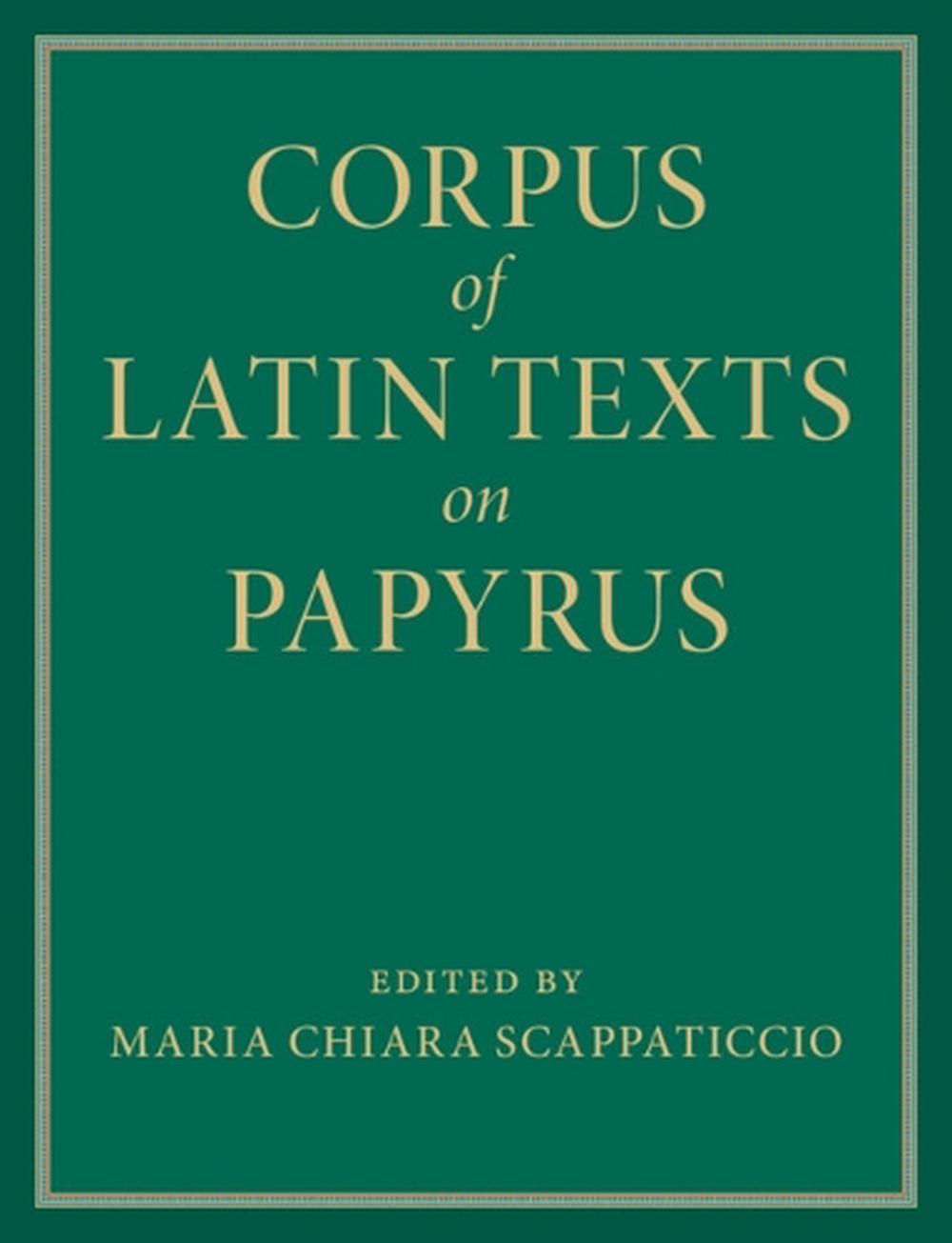 Corpus of Latin Texts on Papyrus 6 Volume Hardback Set, 9781108868709