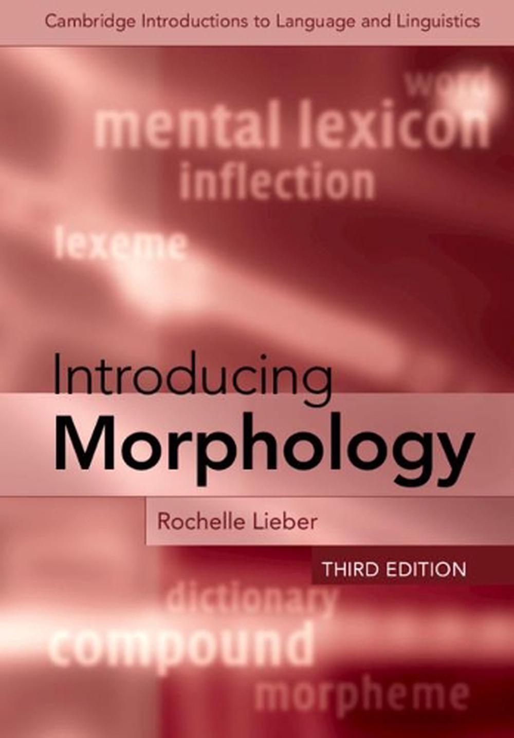 Introducing Morphology, 9781108958486