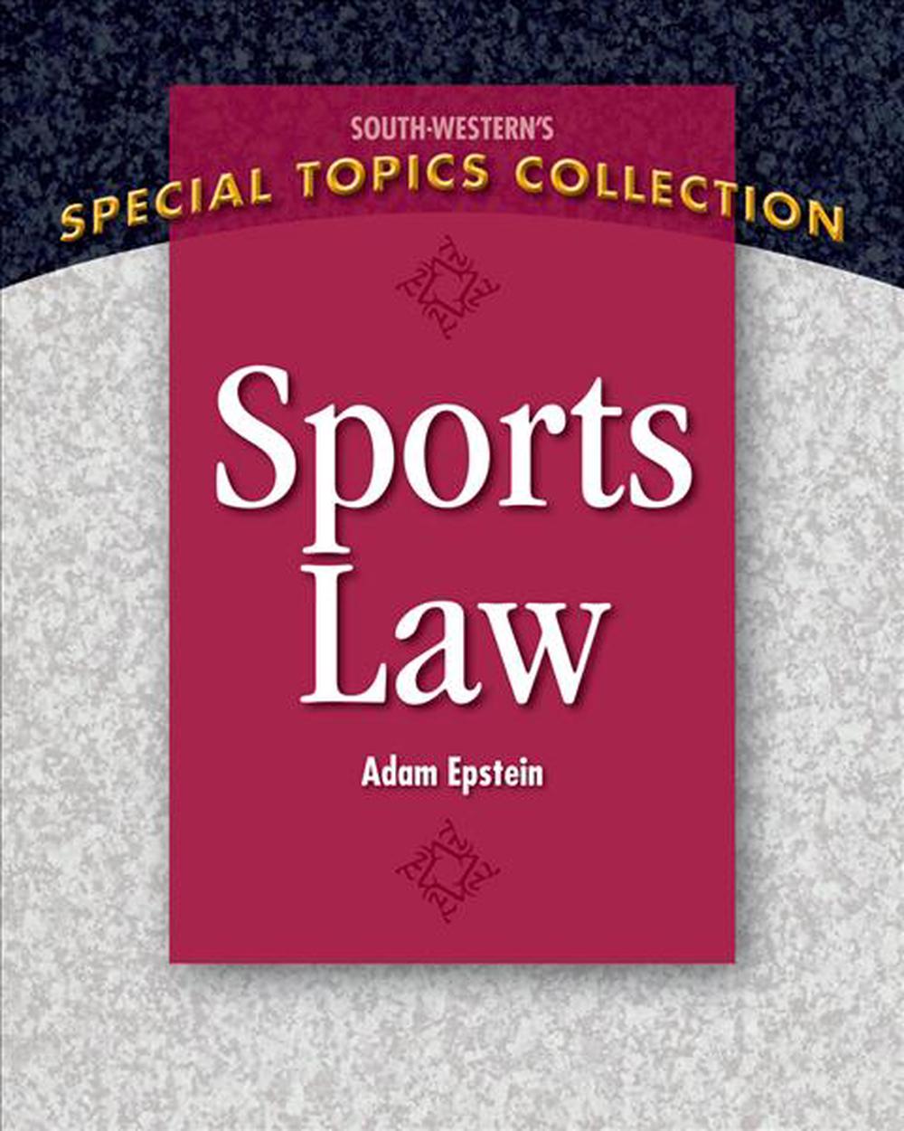 Sports Law, 9781111971663