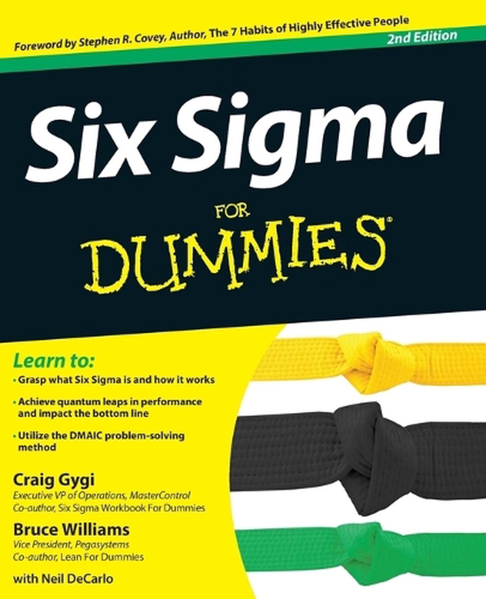 Six Sigma For Dummies, 9781118120354