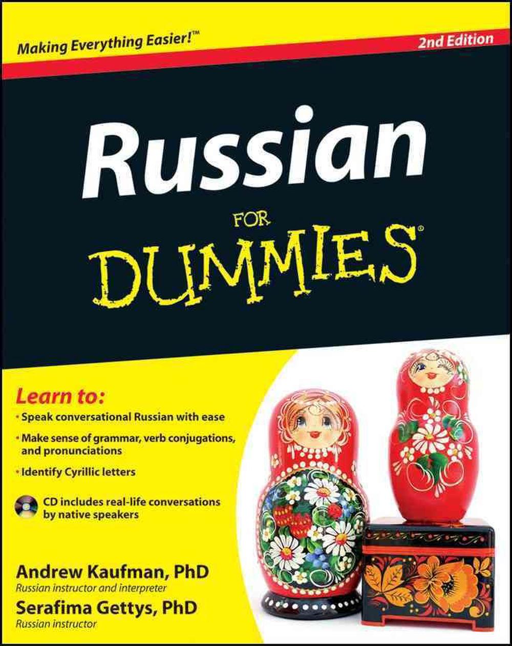 Russian For Dummies by Andrew Kaufman, Paperback, 9781118127698 Buy