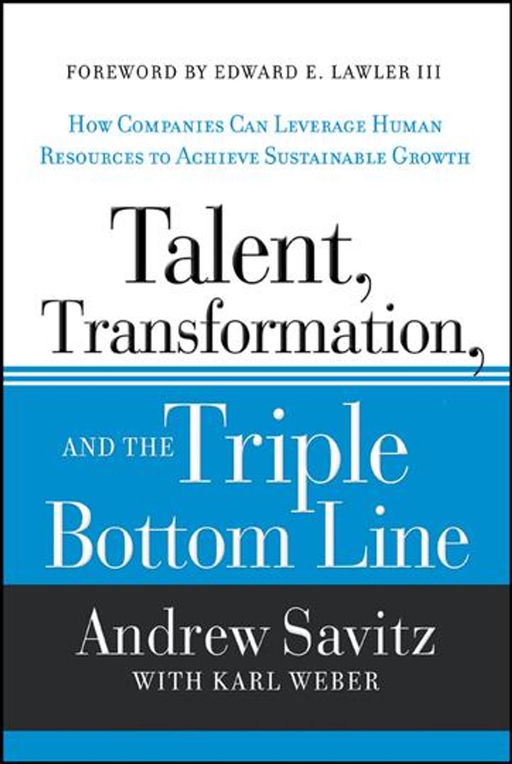 Talent, Transformation, and the Triple Bottom Line, 1st Edition by Andrew Savitz - ISBN: 9781118140970