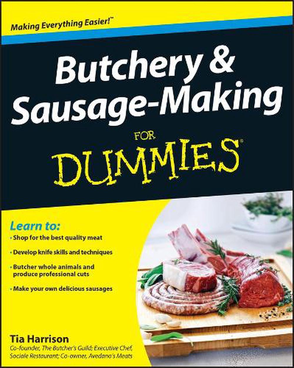 Butchery and Sausage-Making For Dummies, 9781118374948