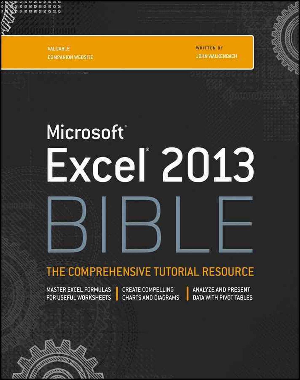 Excel 2013 Bible, 9781118490365