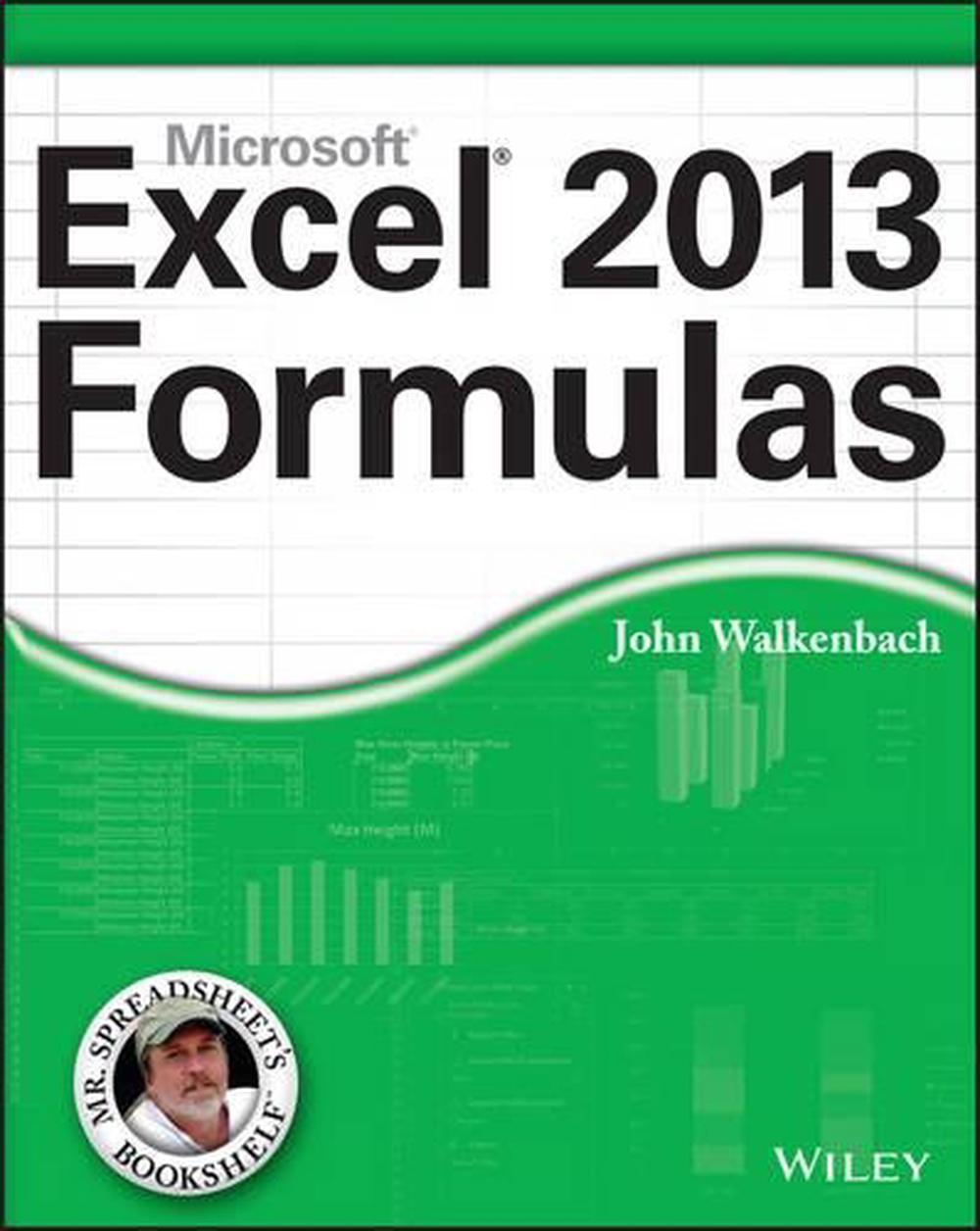 Excel 2013 Formulas, 9781118490440