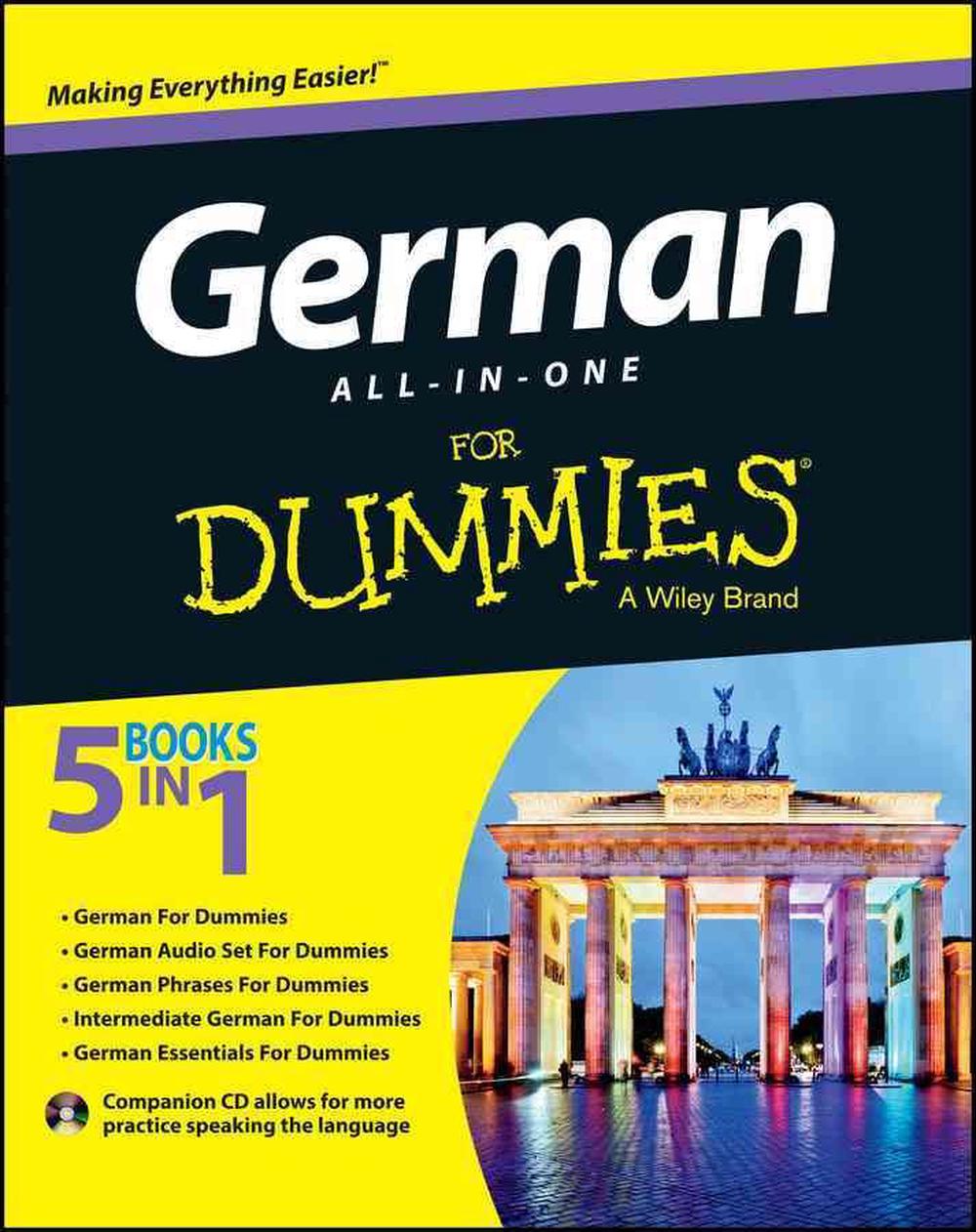 German All-in-One For Dummies, With CD, 9781118491409
