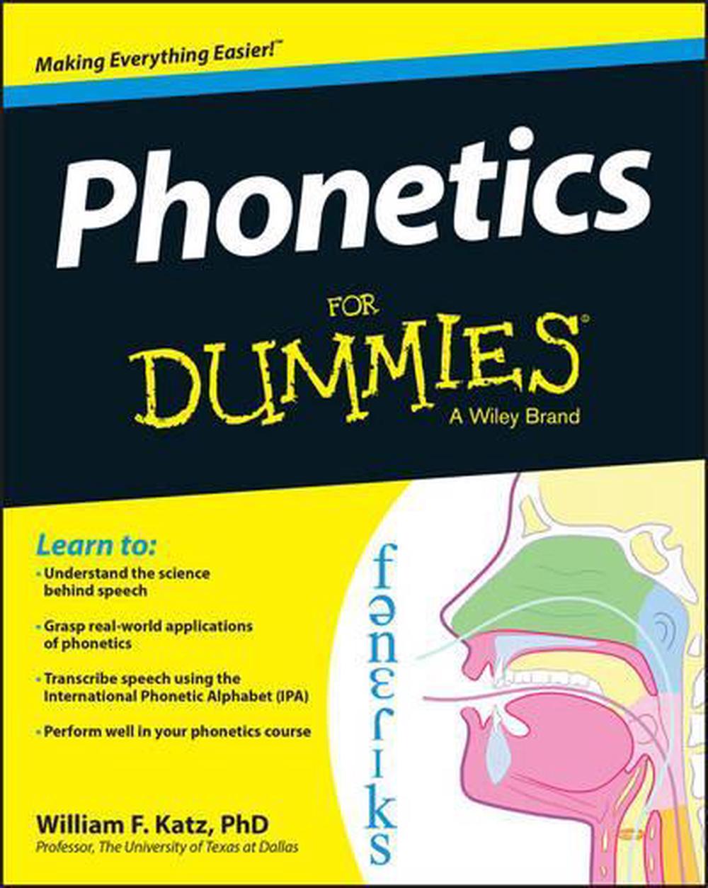 Phonetics For Dummies, 9781118505083