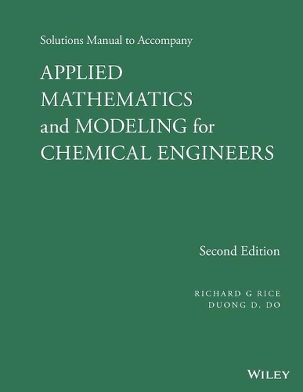 Solutions Manual to Applied Mathematics and Modeling for