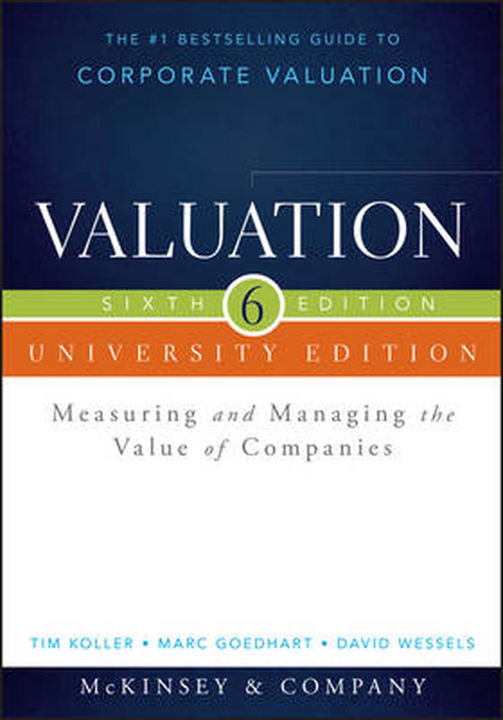 Valuation, 6th Edition by Inc. Mckinsey & Company, Paperback