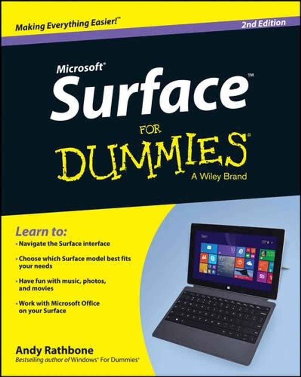 Surface For Dummies, 2nd Edition by Andy Rathbone - ISBN: 9781118898635