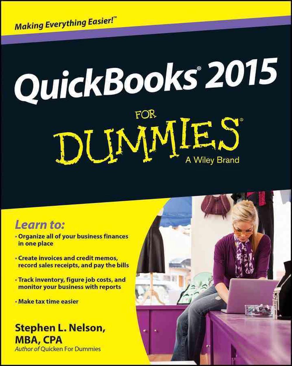 Quickbooks 2015 for Dummies by Stephen L. Nelson, Paperback