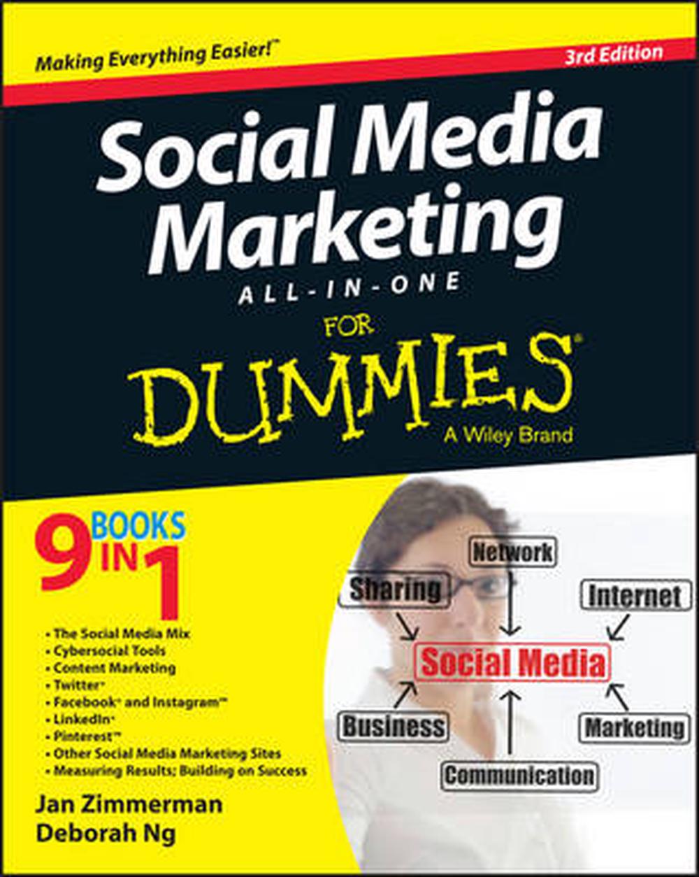 Social Media Marketing Allinone for Dummies by Jan Zimmerman