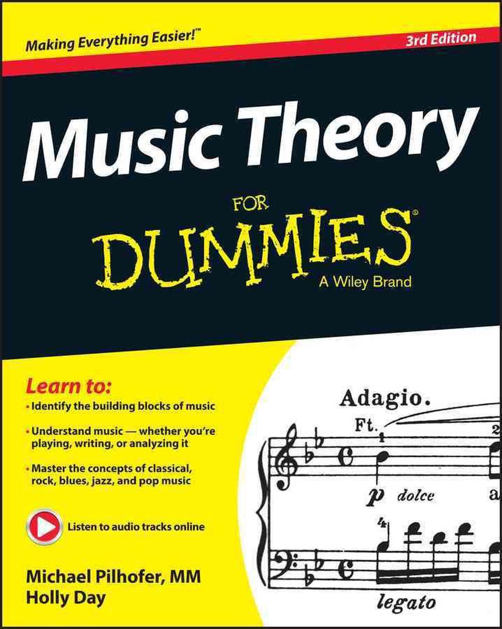 Music Theory for Dummies by Michael Pilhofer, Paperback, 9781118990940