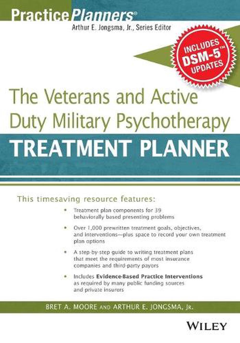 The Veterans and Active Duty Military Psychotherapy Treatment Planner, with DSM-5 Updates, 9781119063087