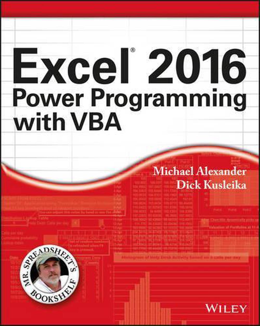 Excel 2016 Power Programming with VBA, 9781119067726