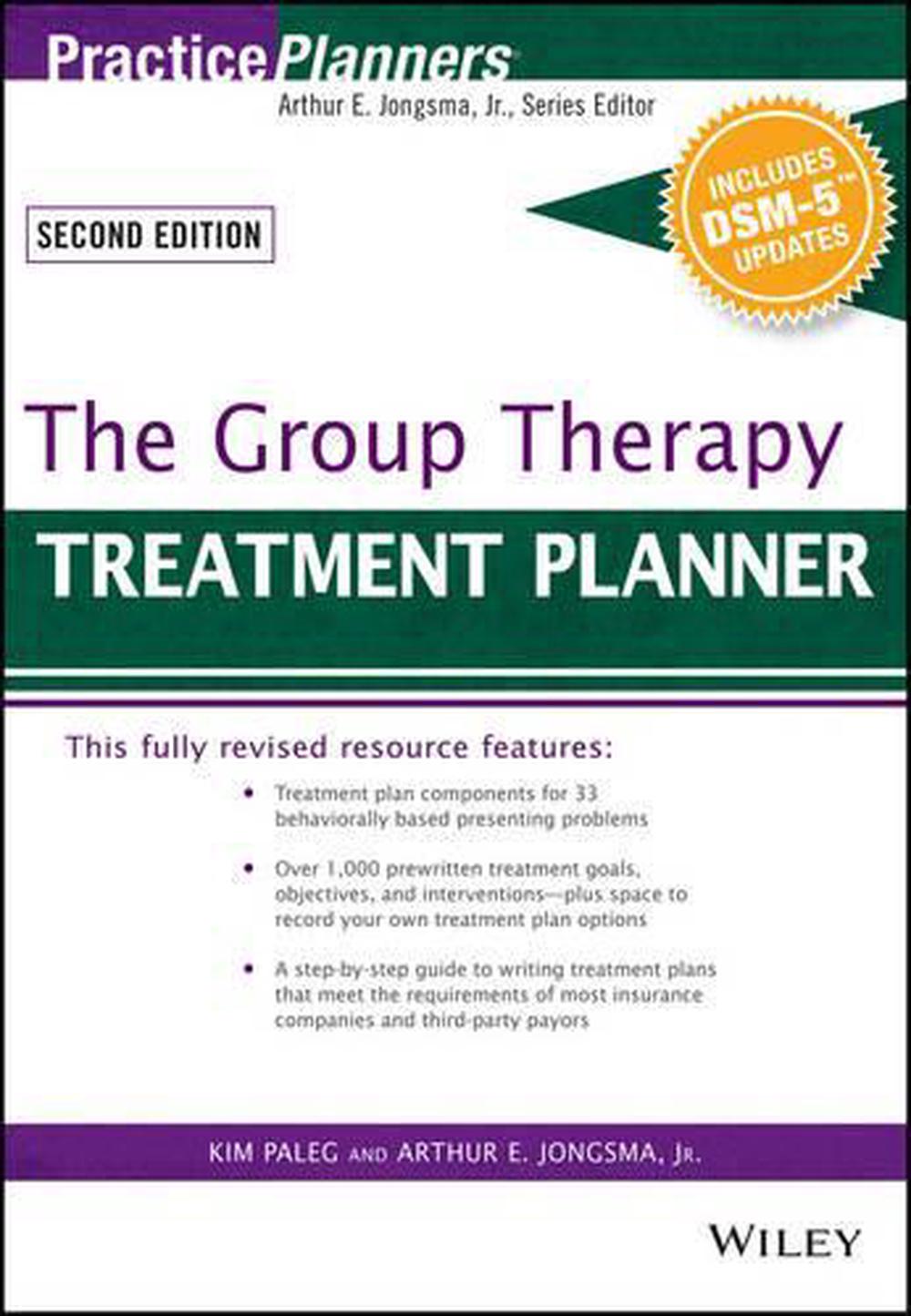 The Group Therapy Treatment Planner, with DSM-5 Updates, 3rd Edition, 9781119073185
