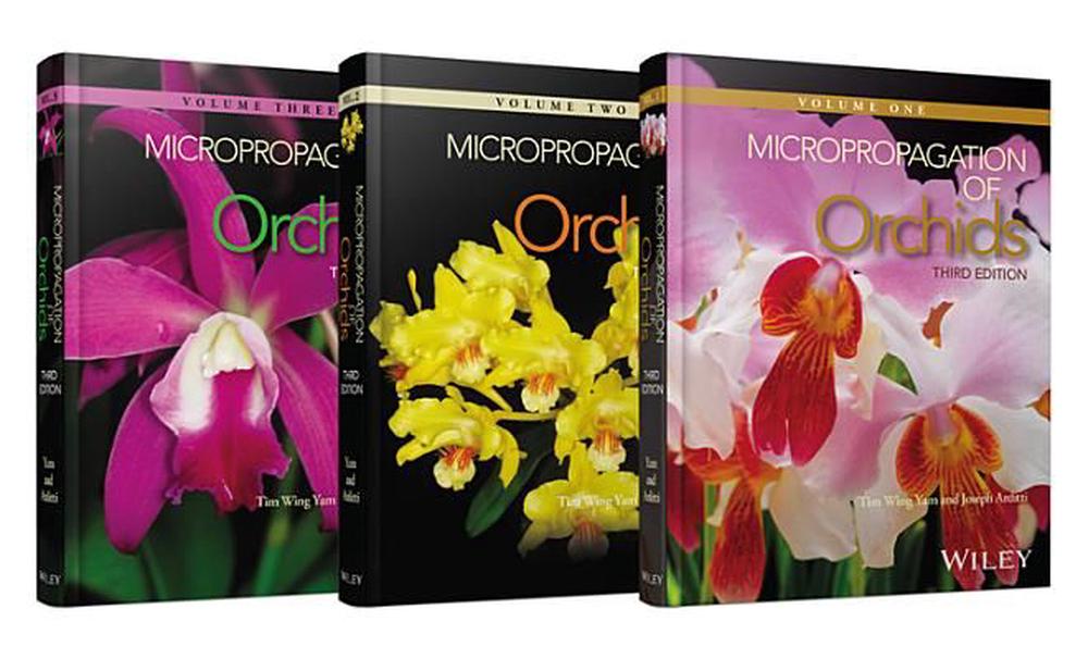 Micropropagation of Orchids, 3 Volume Set, 3rd Edition, 9781119187059