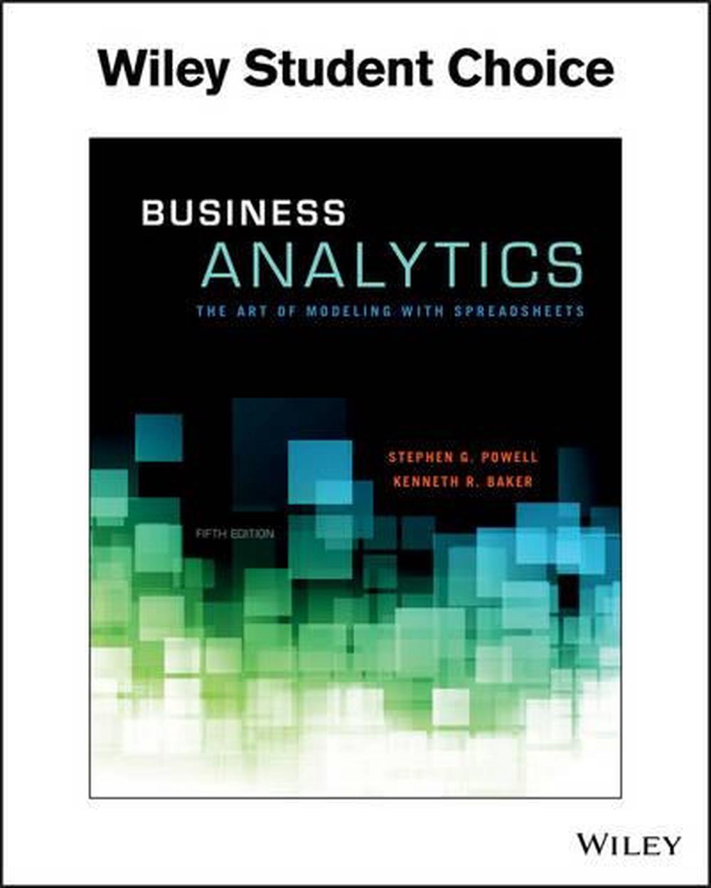 Business Analytics, 5th Edition, 9781119298427