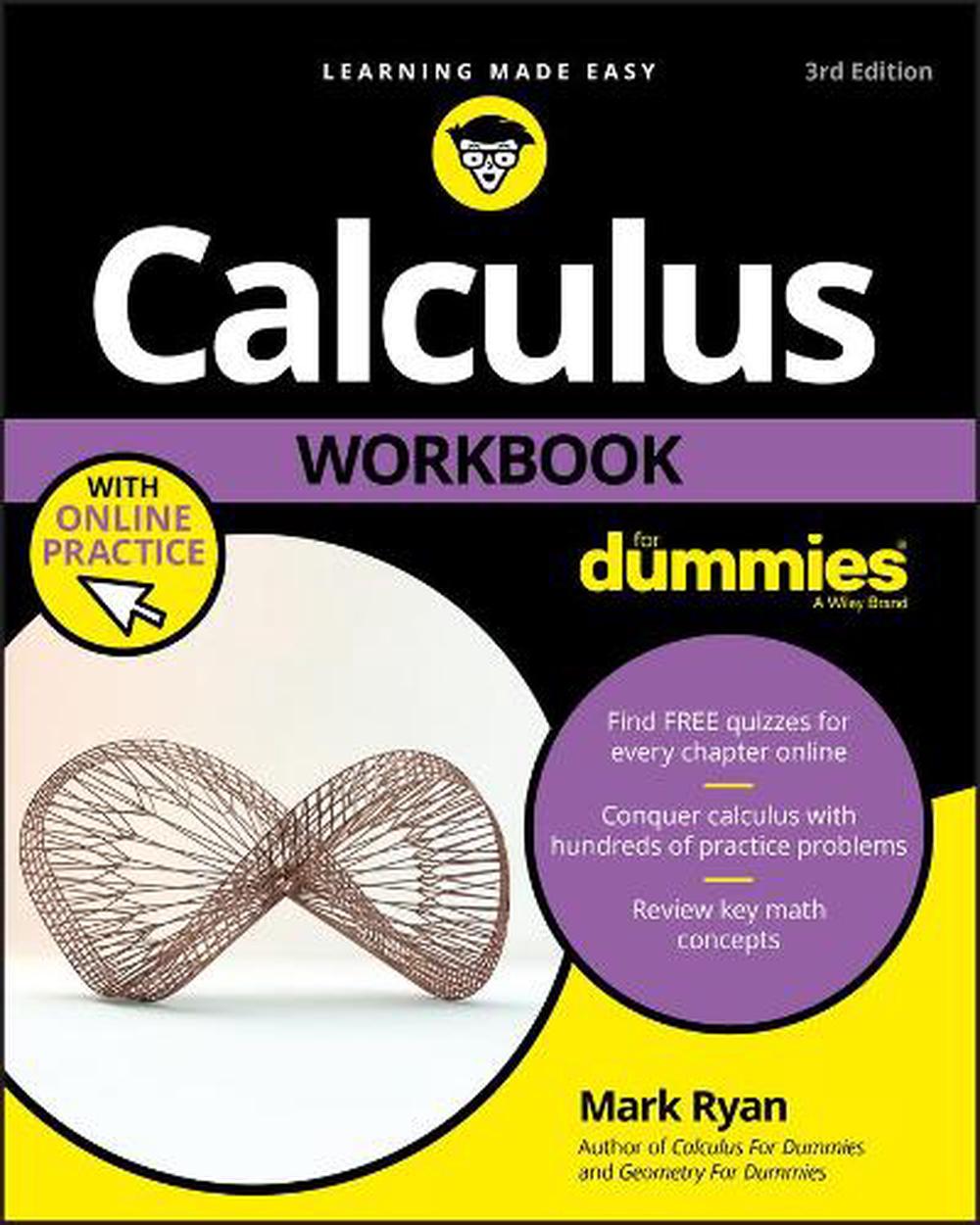 Calculus Workbook For Dummies With Online Practice, 9781119357483