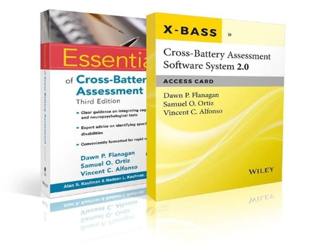 Essentials of Cross-Battery Assessment, 3e with Cross-Battery Assessment Software System 2.0 (X-BASS 2.0) Access Card Set, 3rd Edition by Dawn P. Flanagan - ISBN: 9781119412335