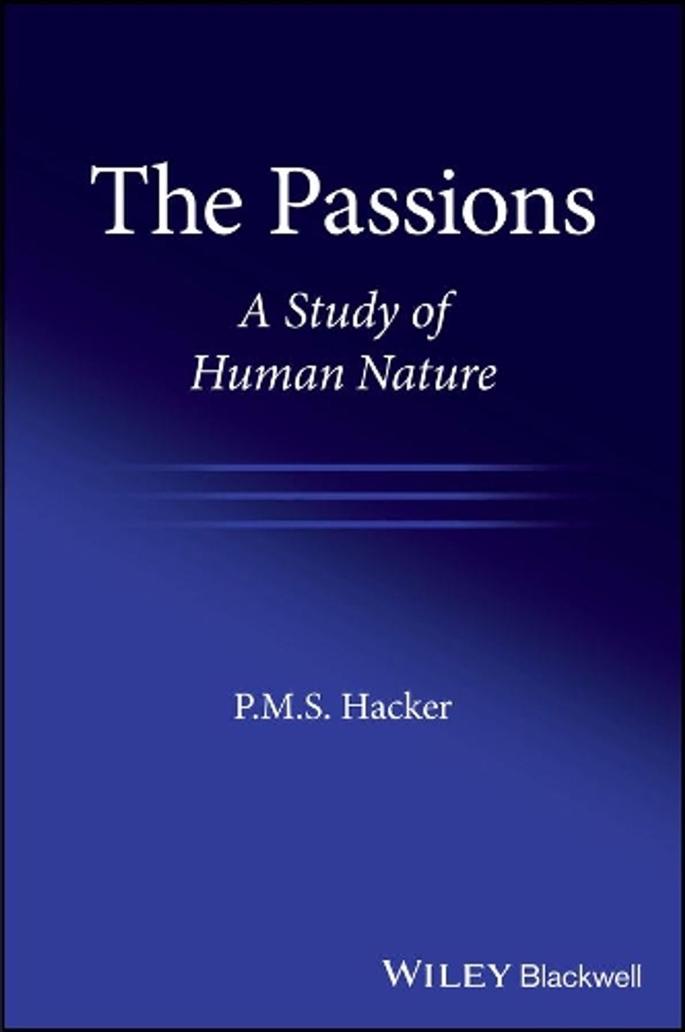 The Passions by P.M.S. Hacker - ISBN: 9781119440468