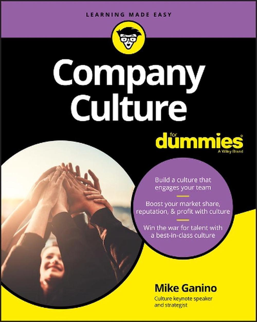 Company Culture For Dummies, 9781119457848