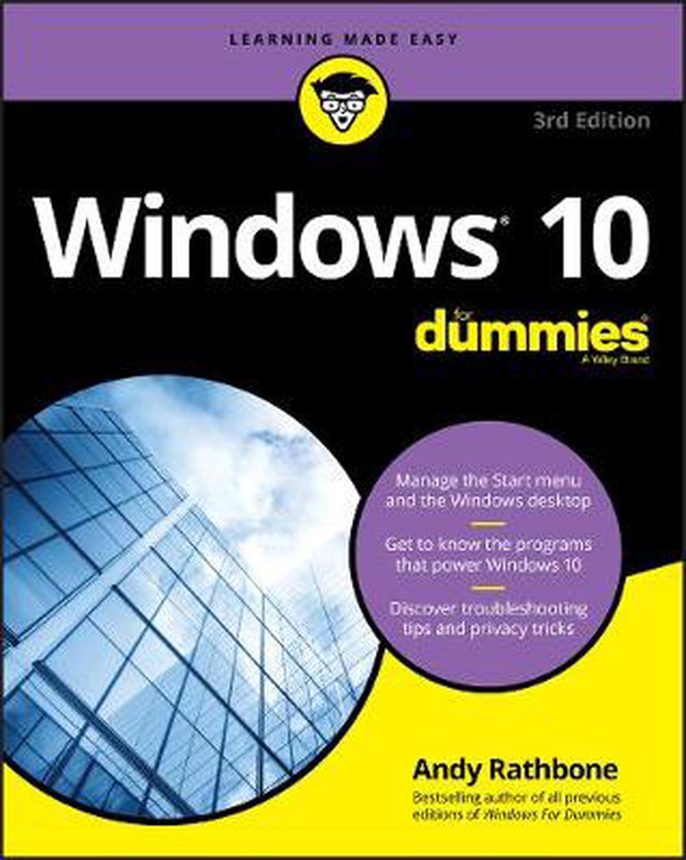 Windows 10 for Dummies by Andy Rathbone, Paperback, 9781119470861 Buy