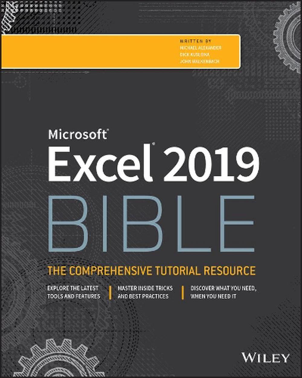 Excel 2019 Bible, 9781119514787