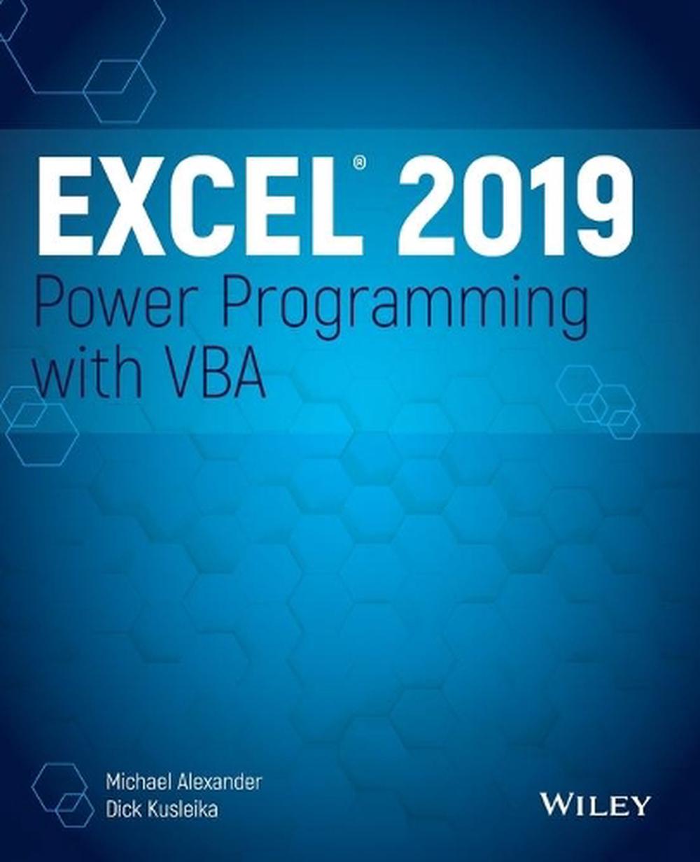Excel 2019 Power Programming with VBA, 9781119514923