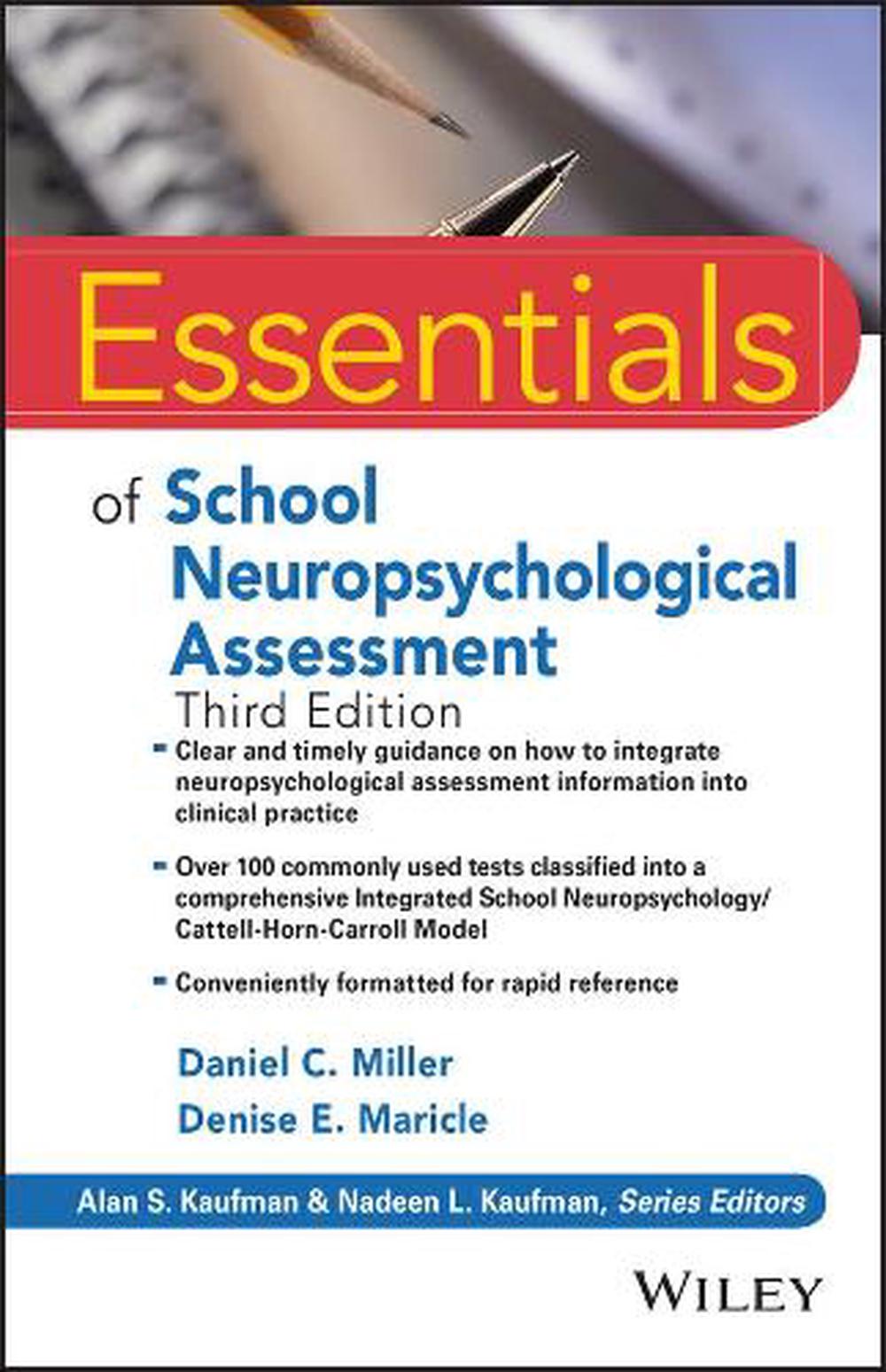 Essentials Of School Neuropsychological Assessment By Daniel C. Miller ...