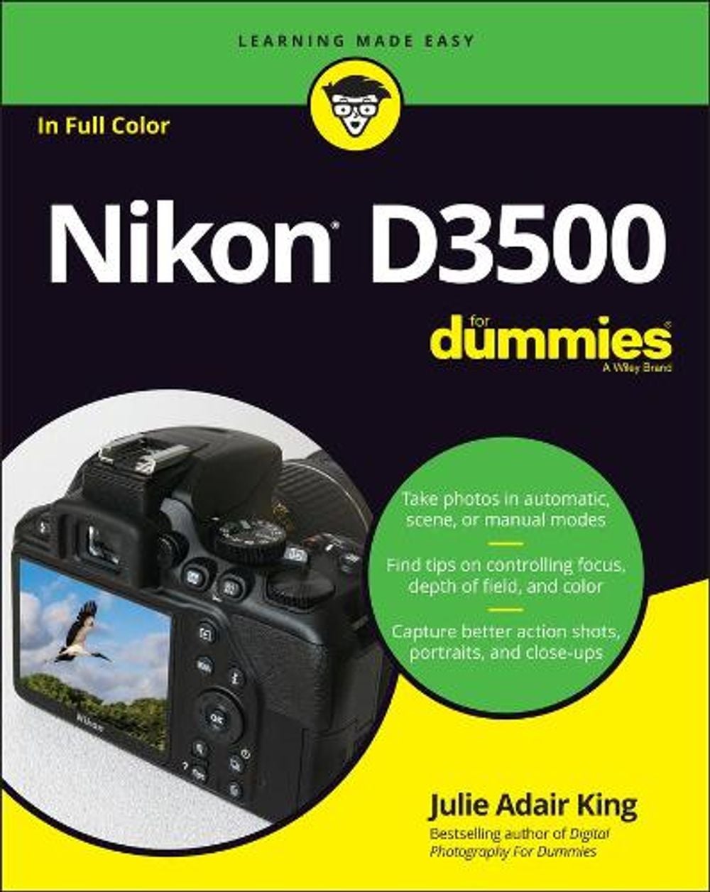 Nikon D3500 For Dummies by Julie Adair King - ISBN: 9781119561835