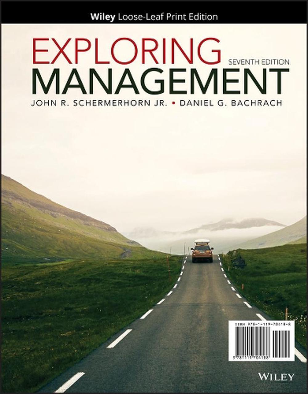 Exploring Management, 9781119704188