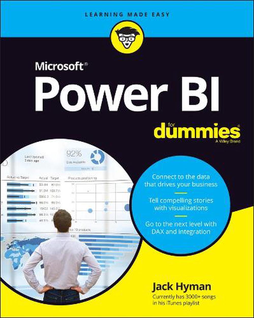 Microsoft Power BI For Dummies by Jack A. Hyman, Paperback