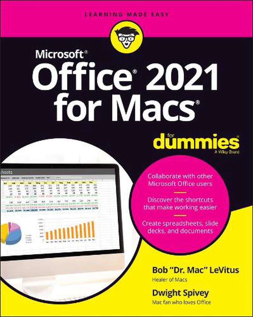 Office 2021 For Macs For Dummies, 9781119840442
