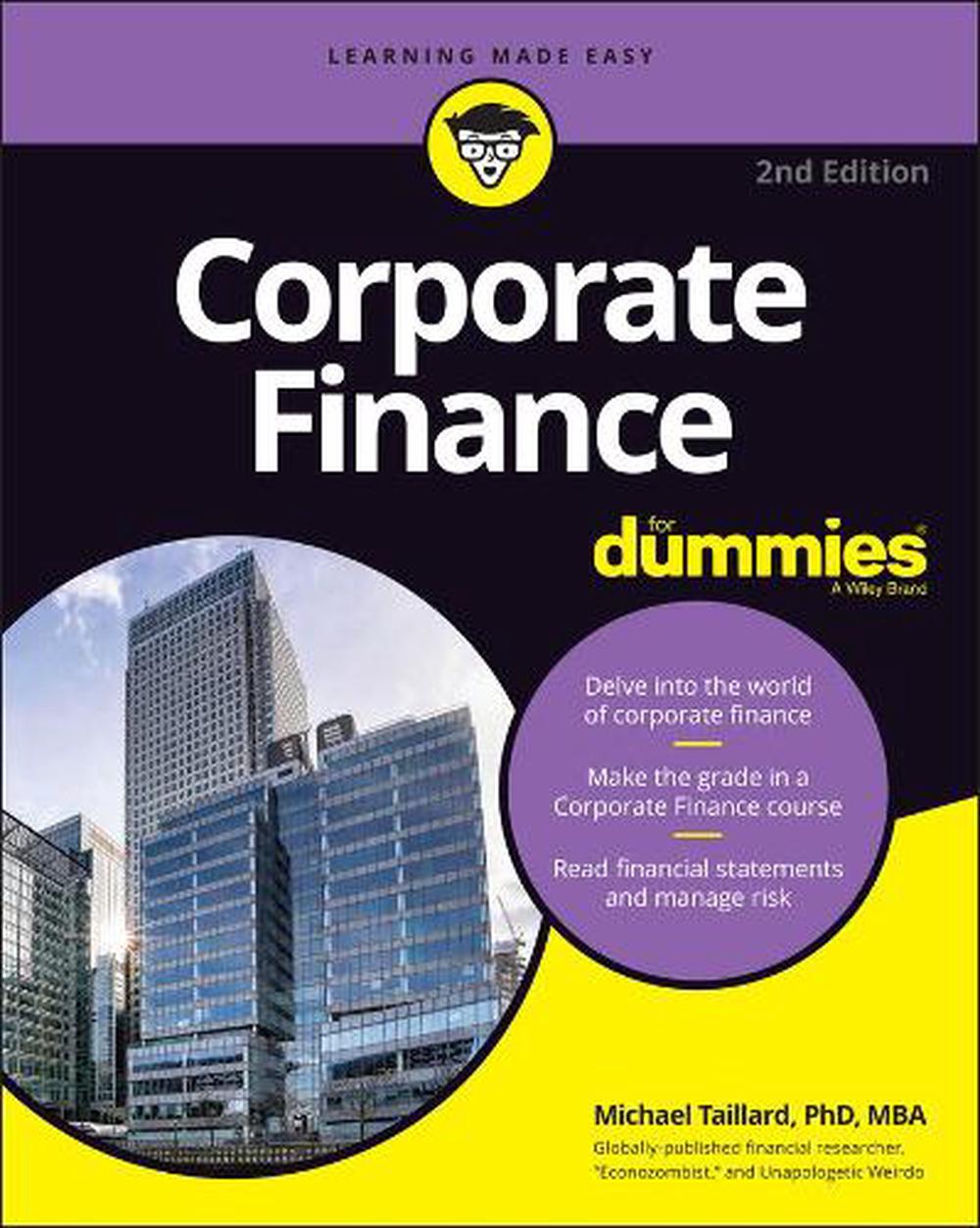 Corporate Finance For Dummies, 9781119850311