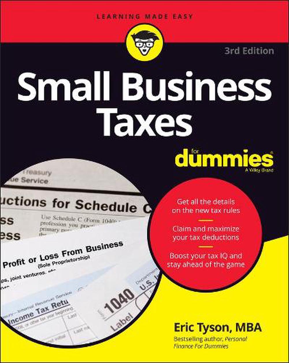 Small Business Taxes For Dummies, 9781119861140
